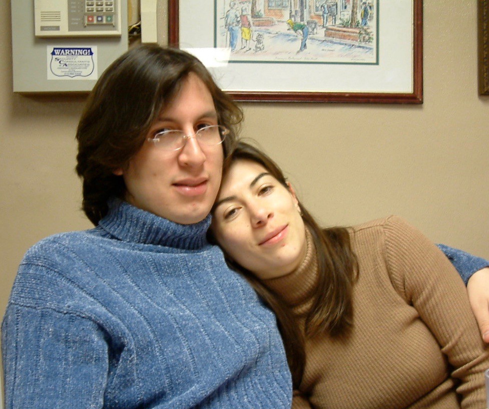 Alex Torrenegra and Tania Zapata in 2002