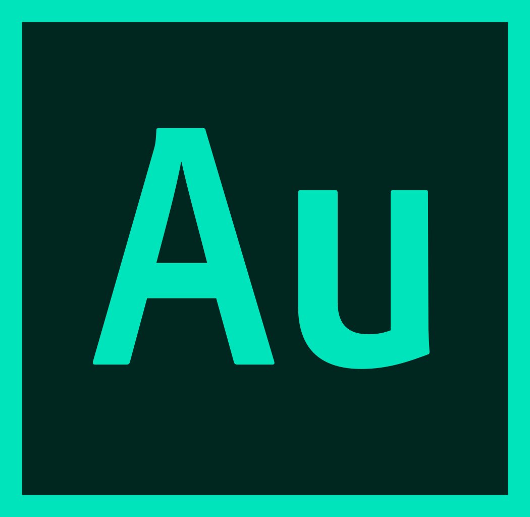 popular audio-editing platforms for voice over: image of Adobe Audition's logo
