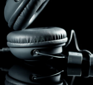 Podcast at your best: image of headphones