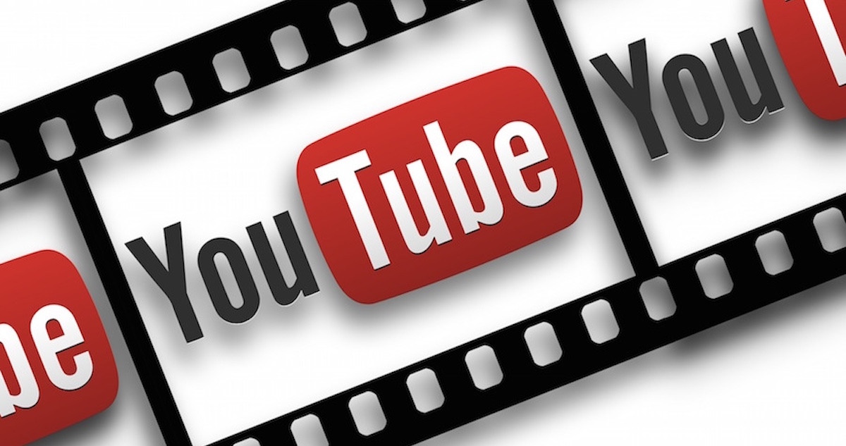 image of the YouTube logo inside a 35mm frame.
